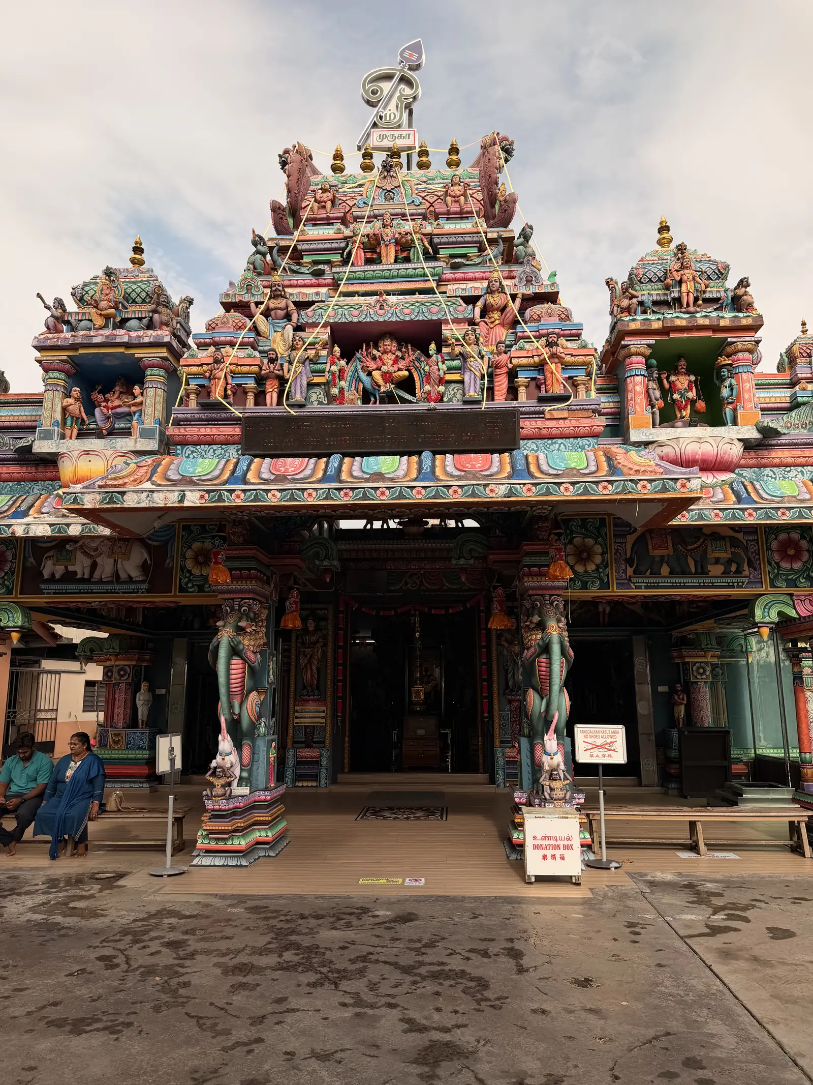 Hindu-Tempel auf dem Gipfel des Penang Hill